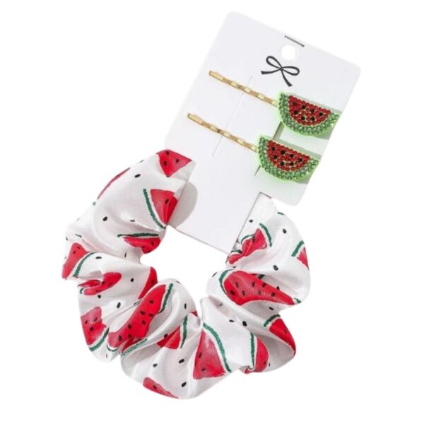 3Pcs Watermelon Hair Accesory