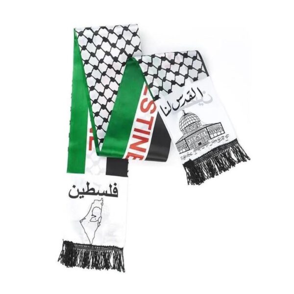 Palestine Satin Neck Scarf