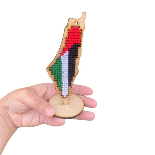 Tatreez Mini Palestine Map