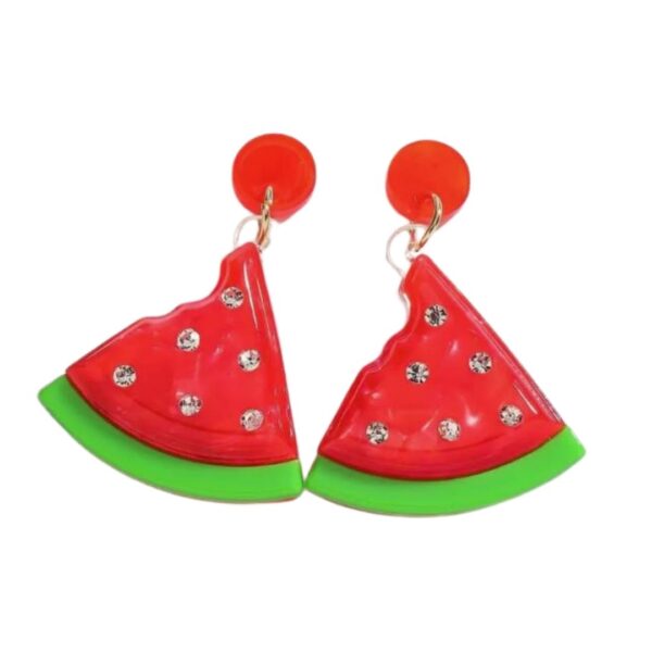 Watermelon Acrylic Earring