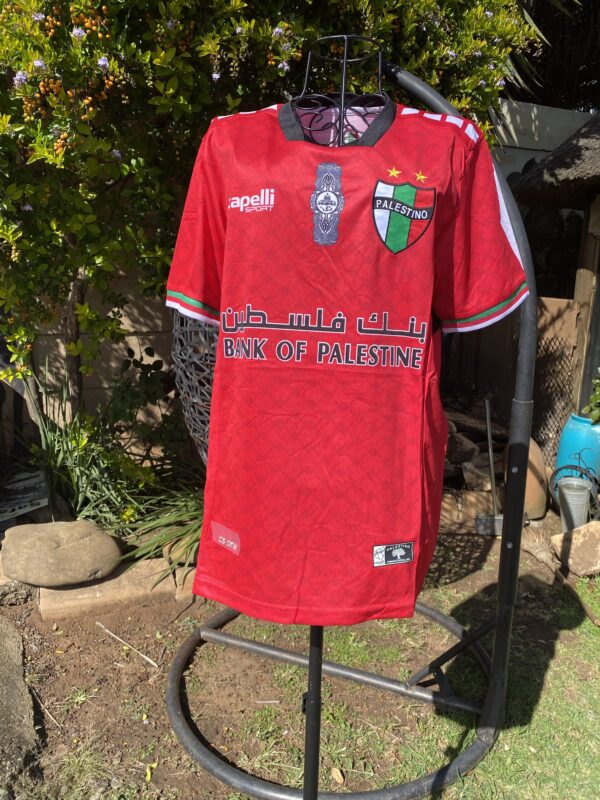 Red  Palestinian Sports T-Shirt - Image 2