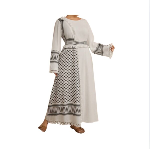 Keffiyeh Maxi Dress