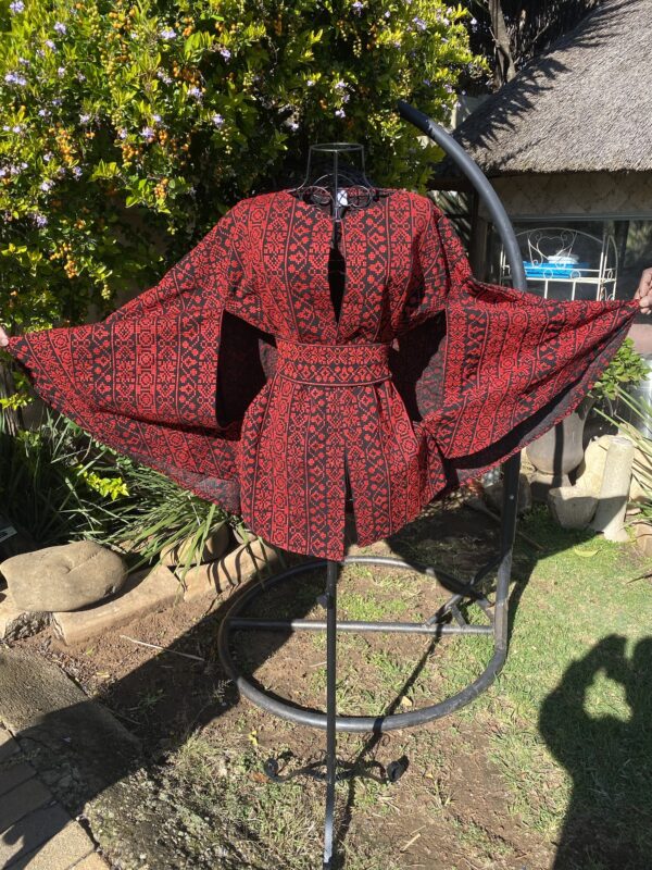 Cape Jacket Embroidery Palestinian Tatreez one size - Image 2