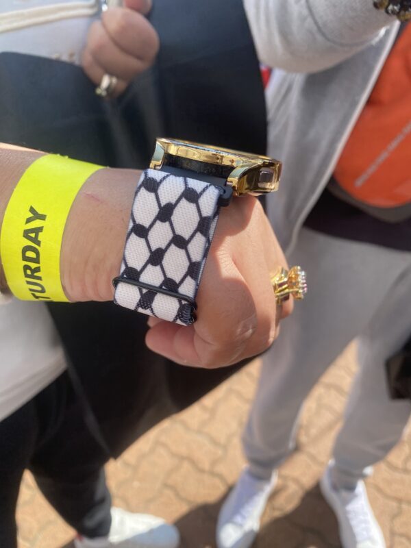 Keffiyeh for Huawei and Samsung Watch Strap - Image 3