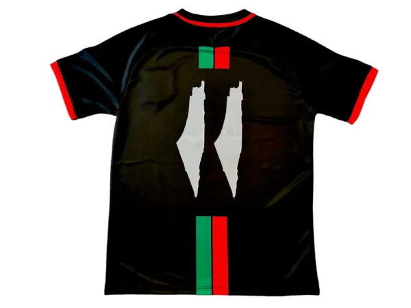 Palestinian Soccer Team T-Shirt - Black - Image 3
