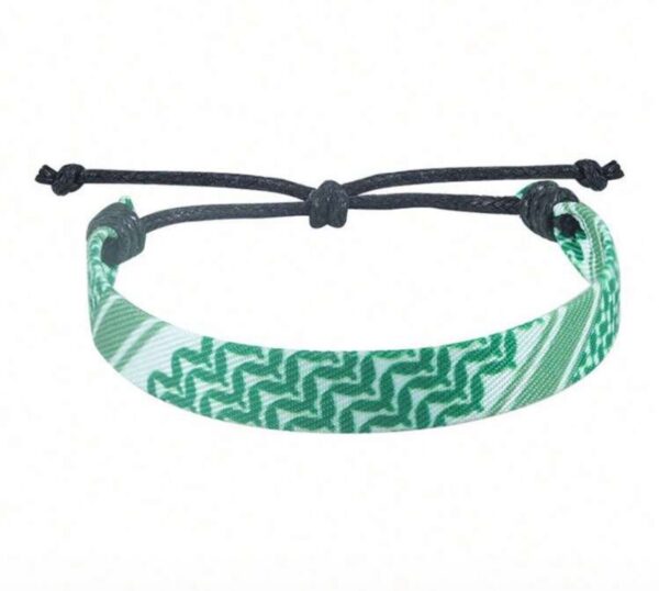 Green kuffiey bracelet