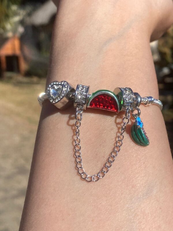 Watermelon Style (5 charms) Bracelet