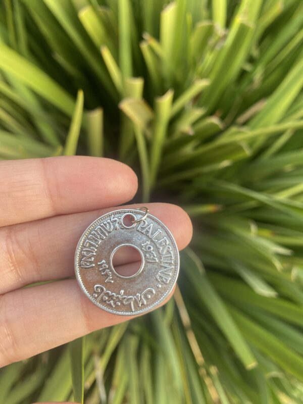 Palestine coin charm bracelet