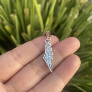 Palestine Map charm bracelet