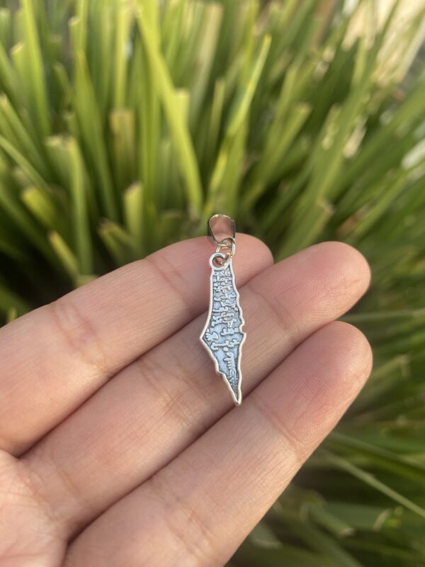 Palestine Map charm bracelet